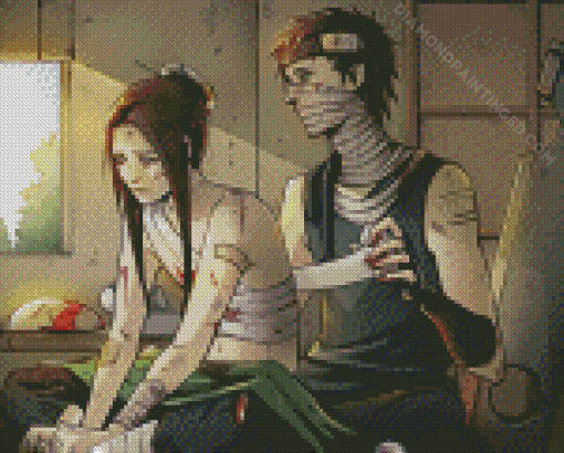 Zabuza And Haku Diamond Painting