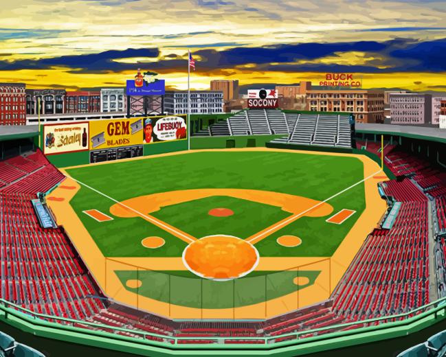 Fenway Art Diamond Painting