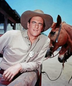 James Arness Diamond Painting