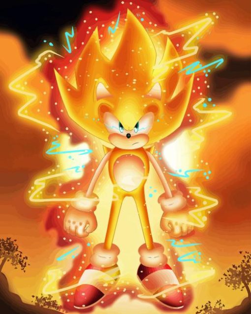 Super Sonic Art Diamond Painting