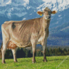 Swiss Cow Diamond Painting