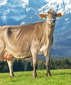 Swiss Cow Diamond Painting