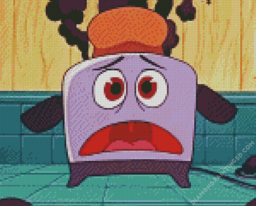 The Brave Little Toaster Diamond Painting