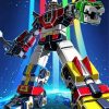 The Voltron Robot Diamond Painting