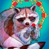 Trash Panda Diamond Painting