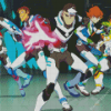 Voltron Force Characters Diamond Painting