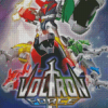 Voltron Force Poster Diamond Painting