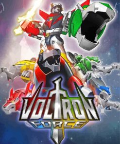 Voltron Force Poster Diamond Painting