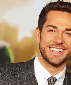 Zachary Levi Smiling Diamond Painting