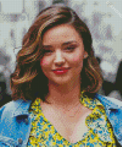 Model Miranda Kerr Diamond Painting