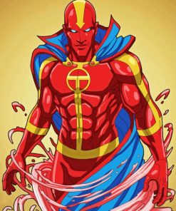 Red Tornado Diamond Painting