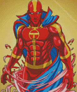 Red Tornado Diamond Painting