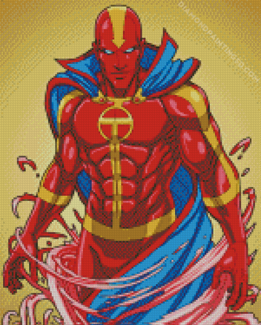 Red Tornado Diamond Painting