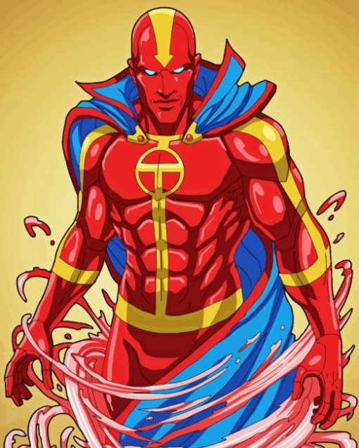 Red Tornado Diamond Painting