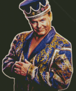 Wrestler Jerry Lawler Diamond Painting