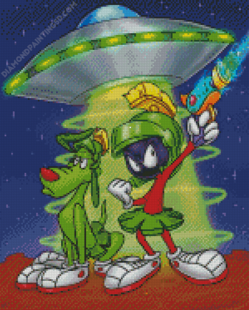 Marvin The Martian Diamond Painting