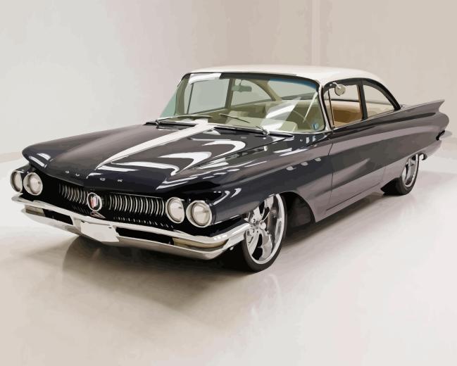 1960 Buick Lesabre Car Diamond Painting