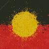 Aboriginal Flag Diamond Painting