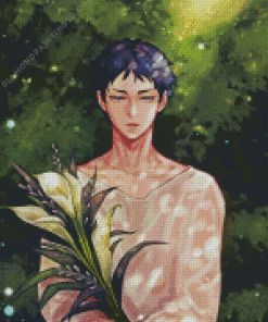 Akaashi Keiji Diamond Painting