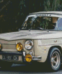 Antique Renault 8 Diamond Painting