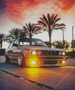 BMW E30 Car Diamond Painting