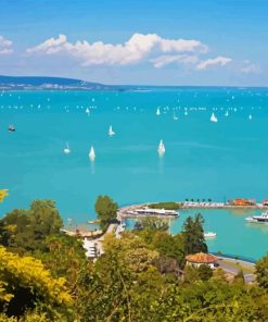 Balaton Lake Diamond Painting