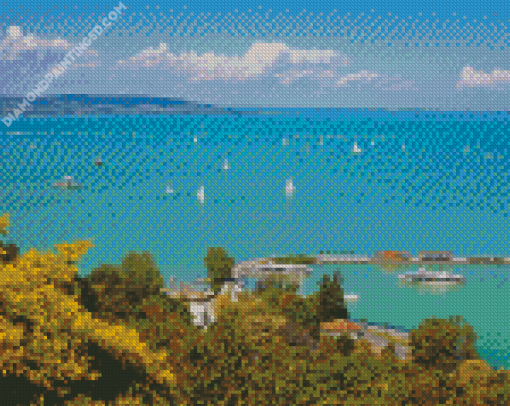 Balaton Lake Diamond Painting