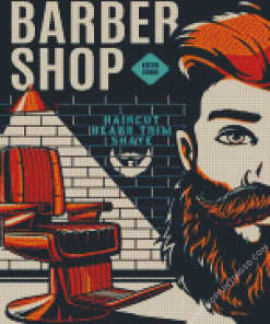 Barber Shop Diamond Painting