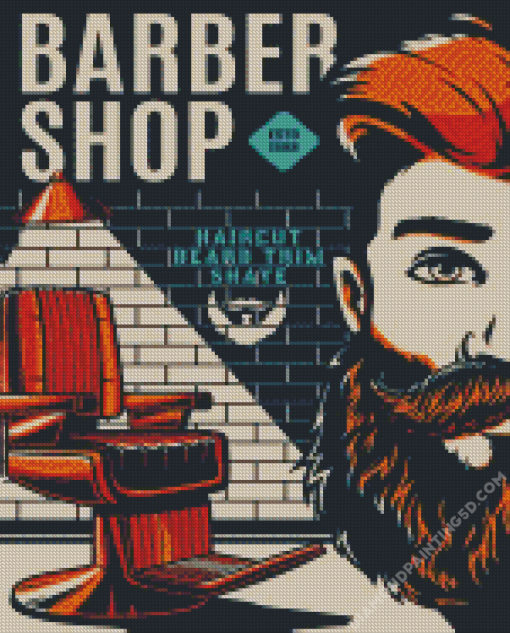 Barber Shop Diamond Painting