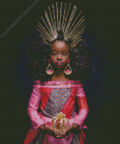 Black Princess Diamond Painting