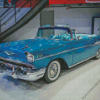 Blue 57 Chevy Diamond Painting