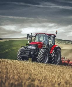 Case IH Tractors Diamond Painting