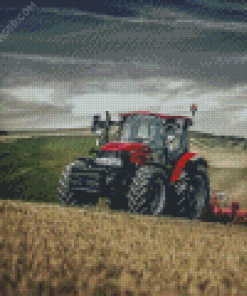 Case IH Tractors Diamond Painting