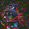 Colorful Darth Vader Diamond Painting