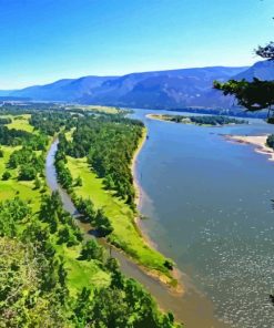 Columbia Gorge Diamond Painting