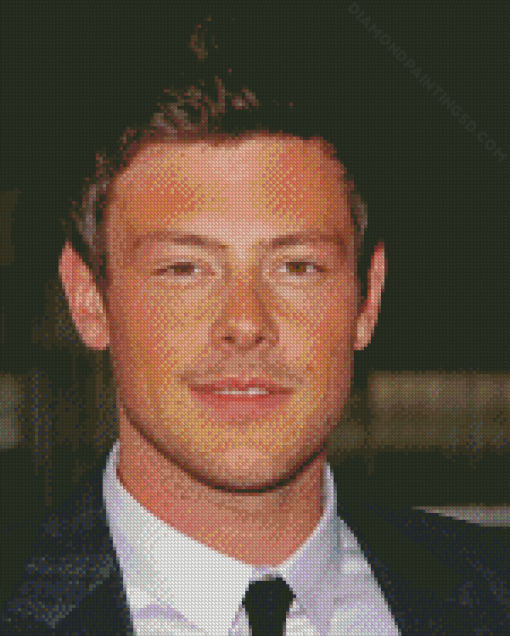 Cory Monteith Diamond Painting