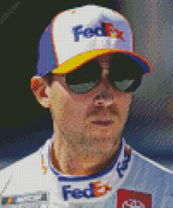 Denny Hamlin Diamond Painting