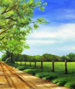 Dirt Road Diamond Painting