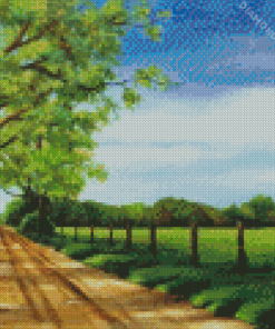 Dirt Road Diamond Painting