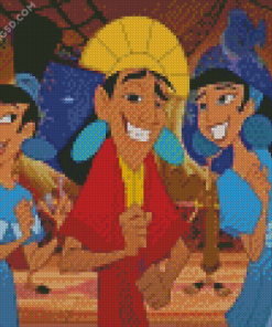 Disney The Emperors New Groove Diamond Painting