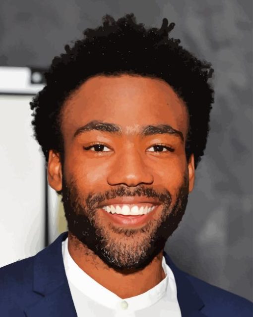 Donald Glover Diamond Painting