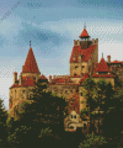 Dracula Castle Diamond Painting