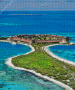 Dry Tortuga Landscape Diamond Painting