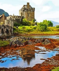 Eilean Castle Diamond Painting