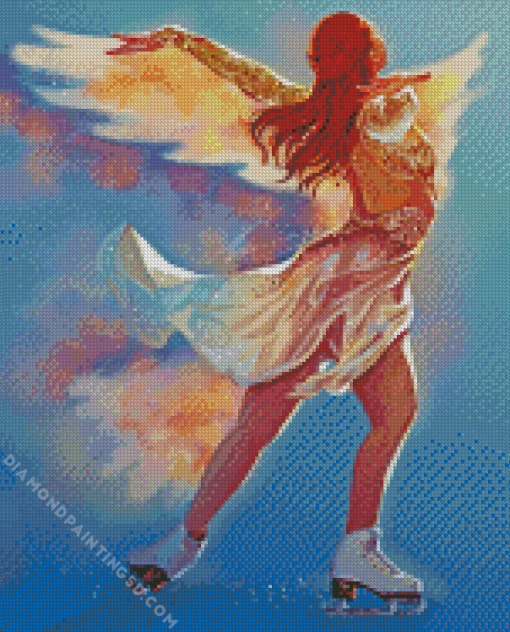 Figure Skating Girl Diamond Painting