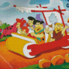 Flintstones and Jetsons Diamond Painting