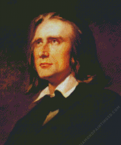 Franz Liszt Portrait Diamond Painting