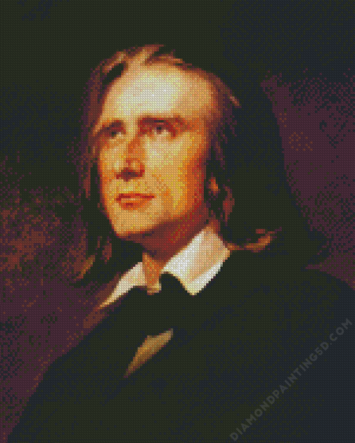 Franz Liszt Portrait Diamond Painting