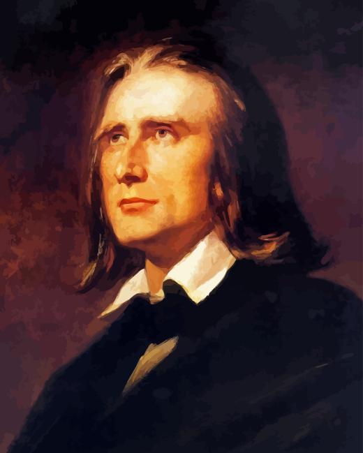 Franz Liszt Portrait Diamond Painting