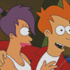 Fry and Leela Diamond Painting